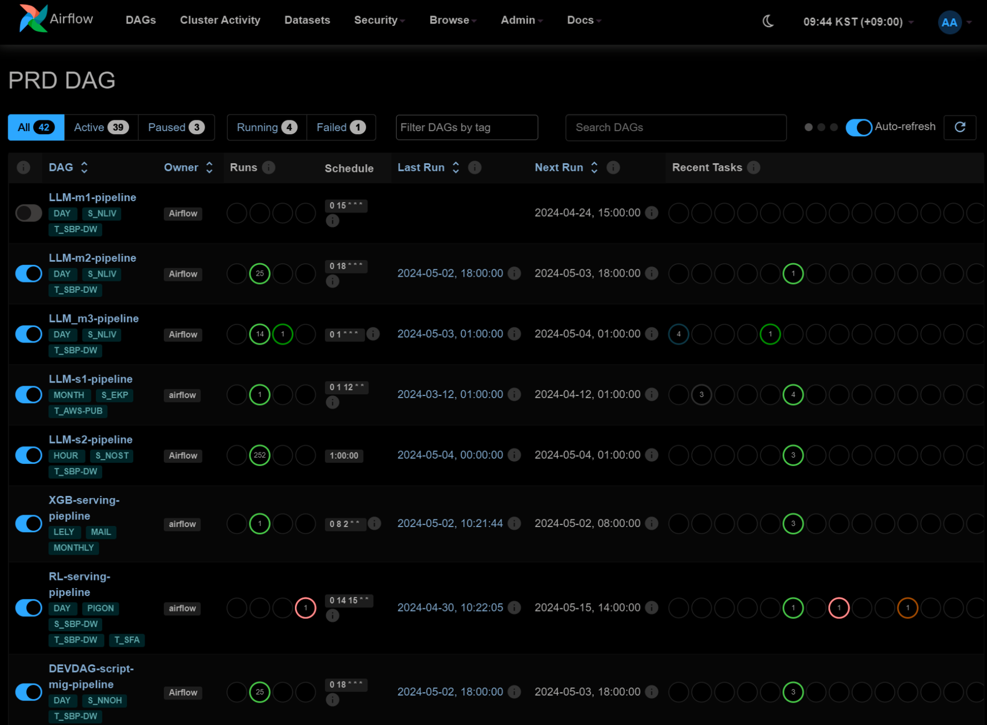 Airflow Dark mode